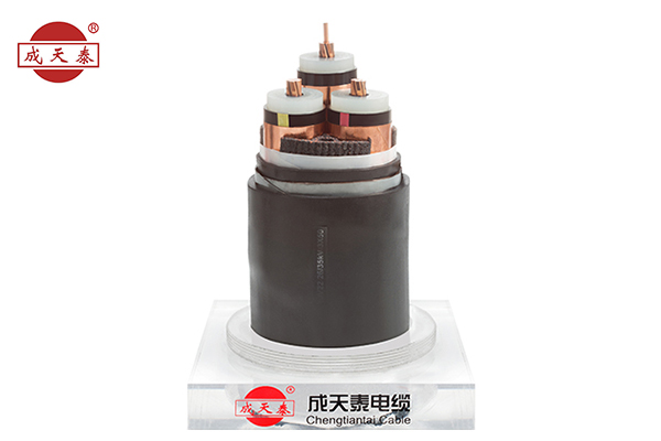 銅芯，交聯聚乙烯絕緣聚，乙烯護套電力電纜YJV 18/30（36）kV